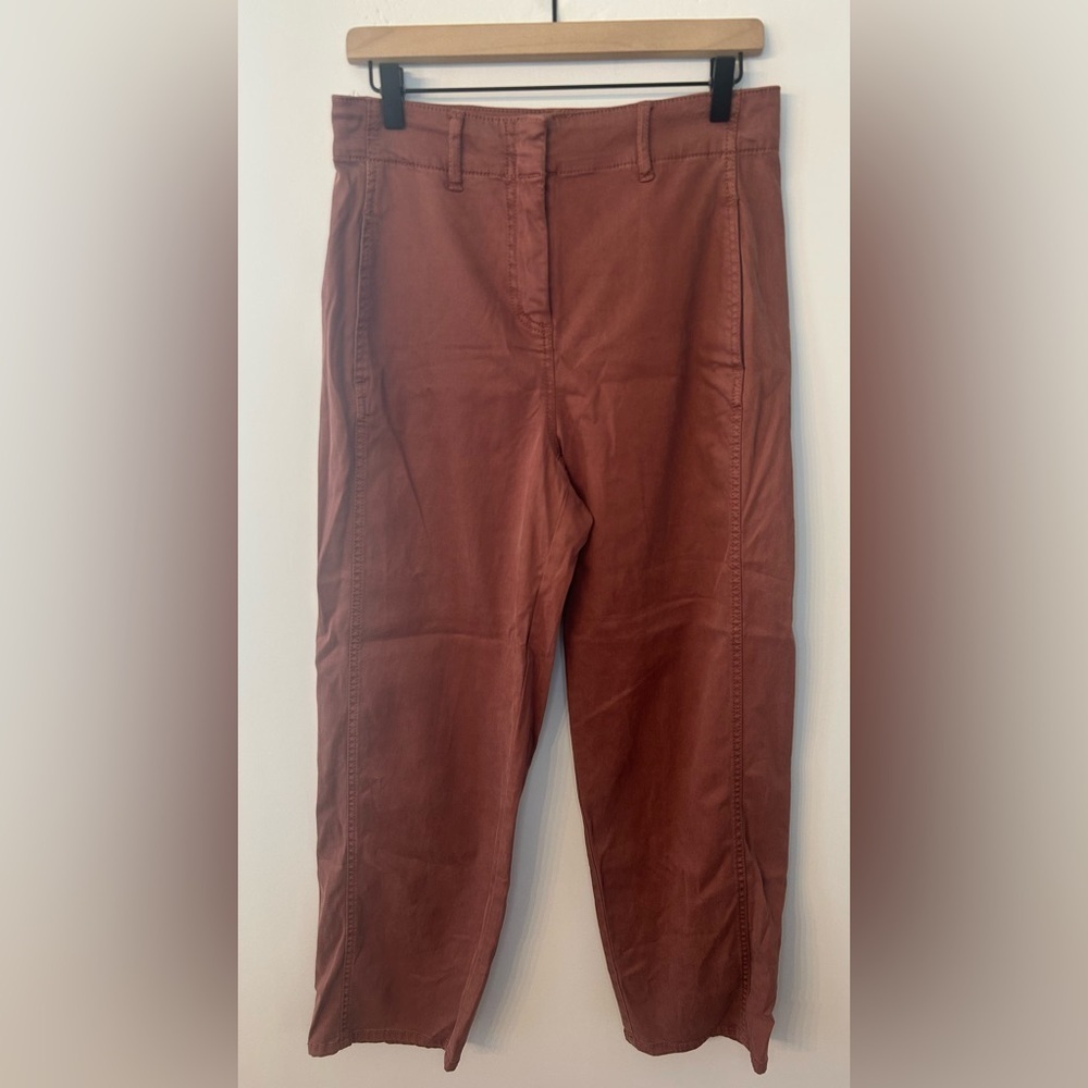 Joie Women’s Pinkish-Red High Waisted Pants, Size 6